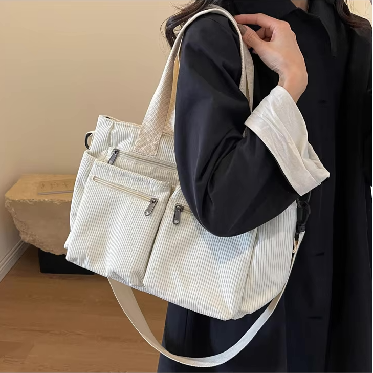 LACY™ | Urban Ribfluweel Tas