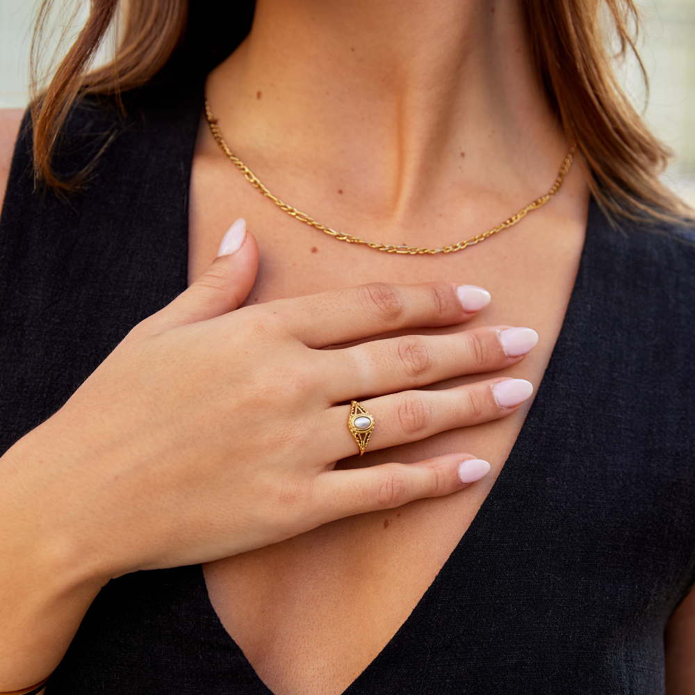 Vintage Koninklijke Parel Ring