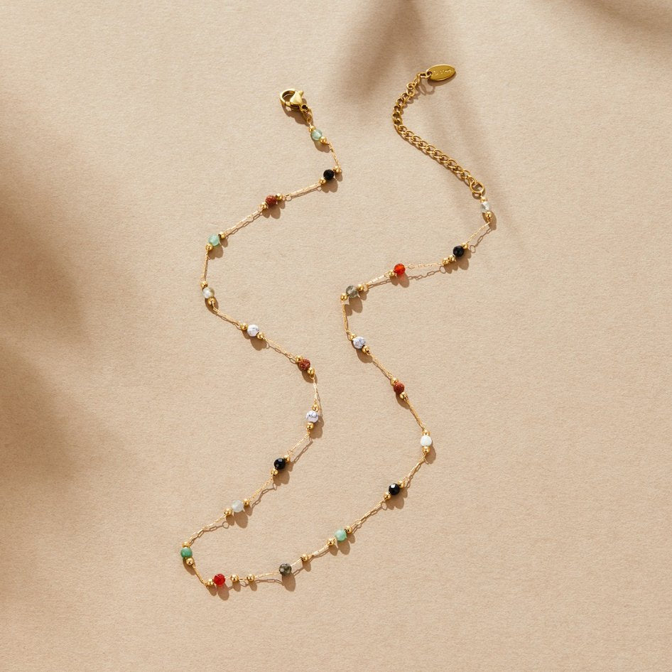 Lulu Kralensteen Ketting