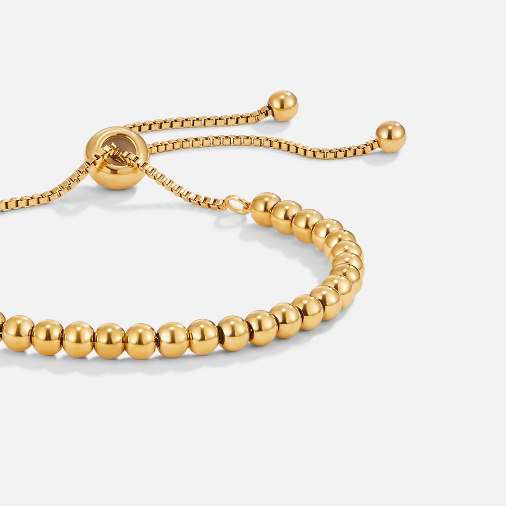 Niloya Kralen Gouden Armband