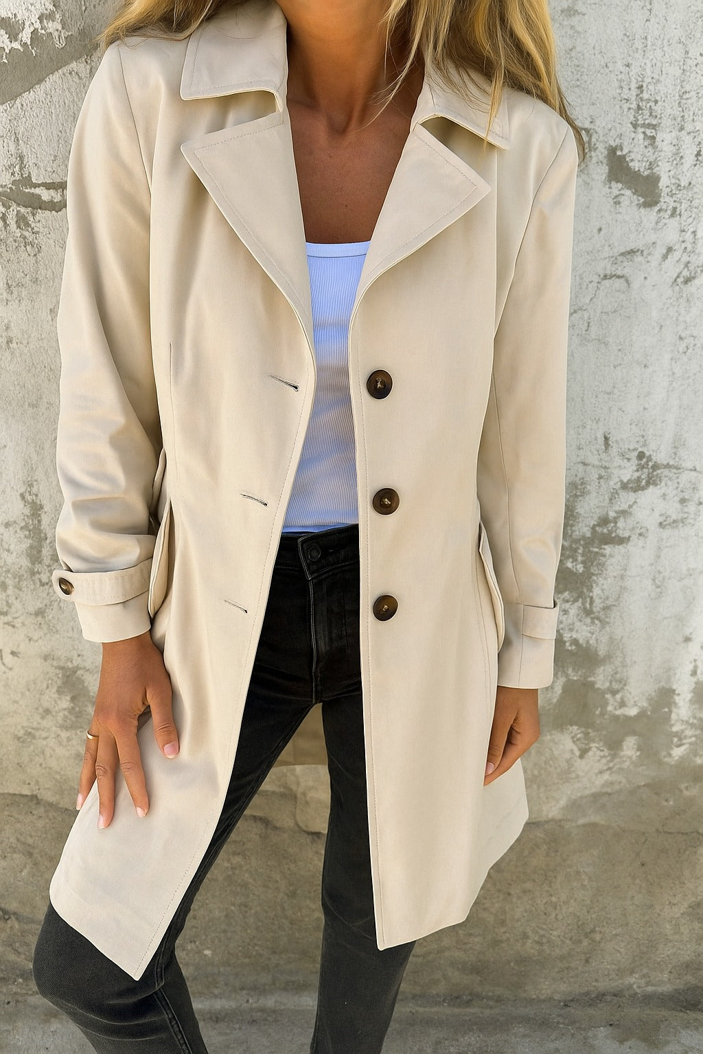 Daniela™ | Elegante trenchcoat