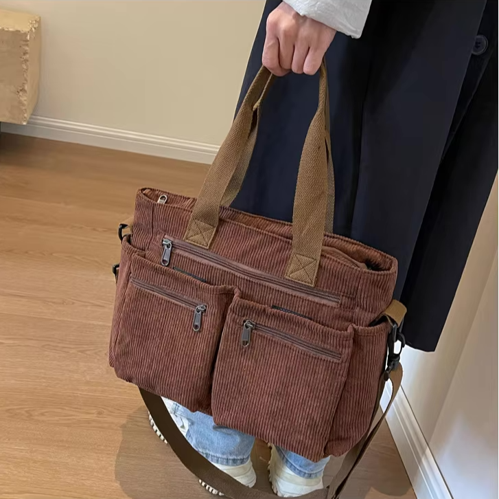 LACY™ | Urban Ribfluweel Tas