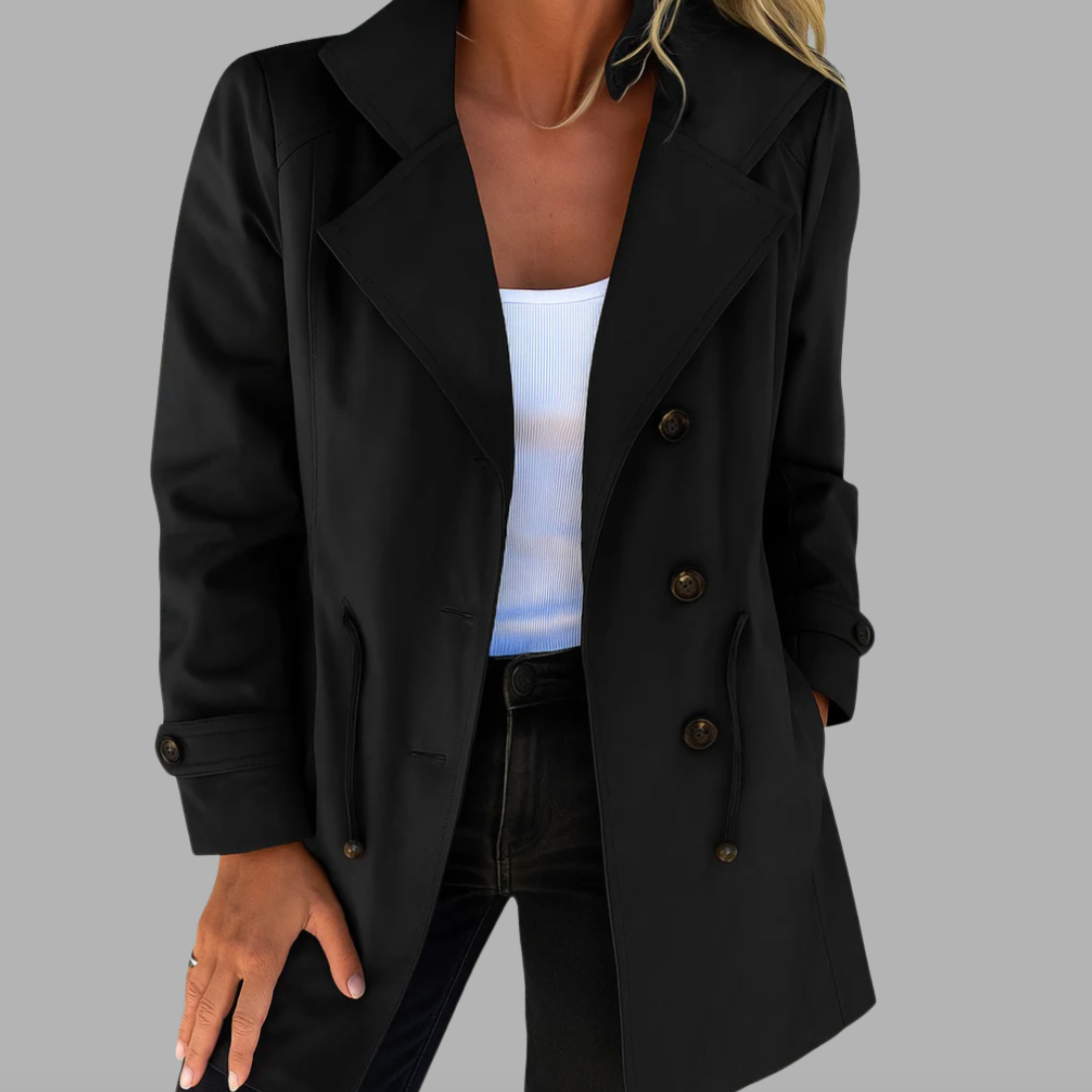Daniela™ | Elegante trenchcoat