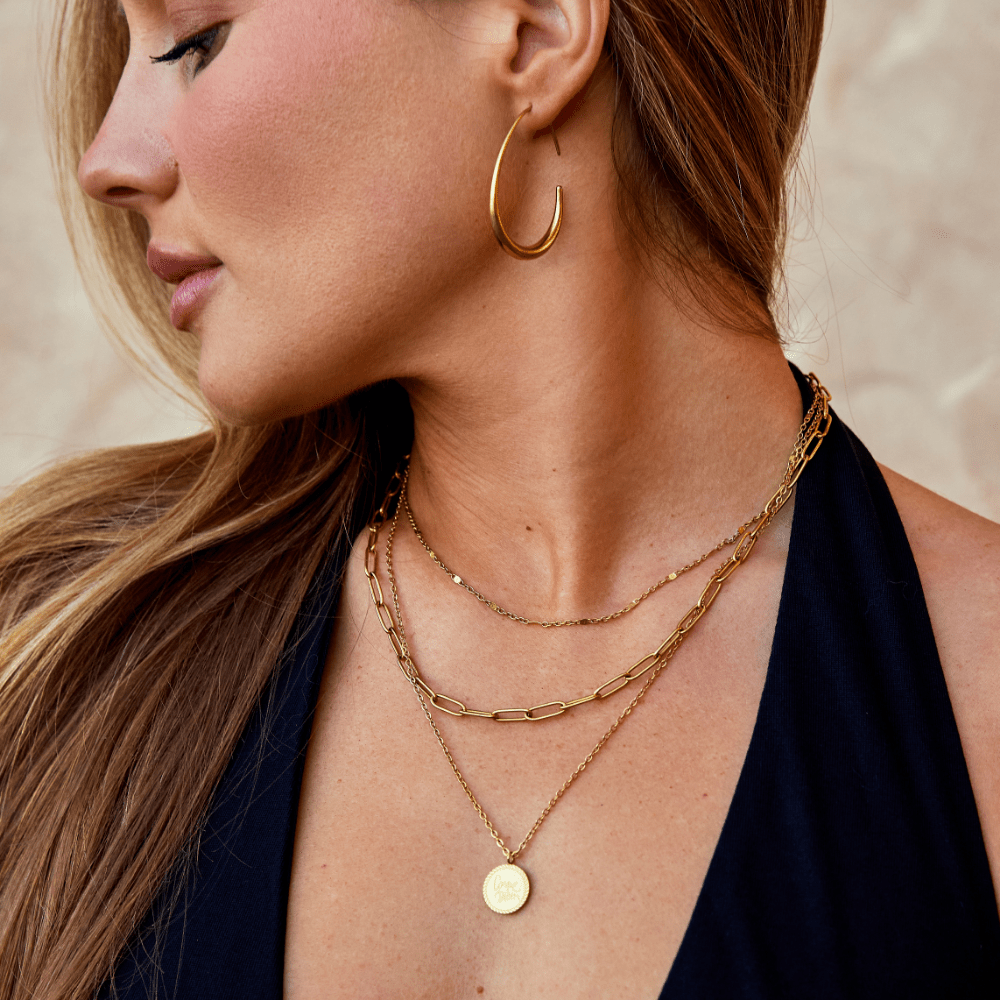 Nica Gouden Oorringen