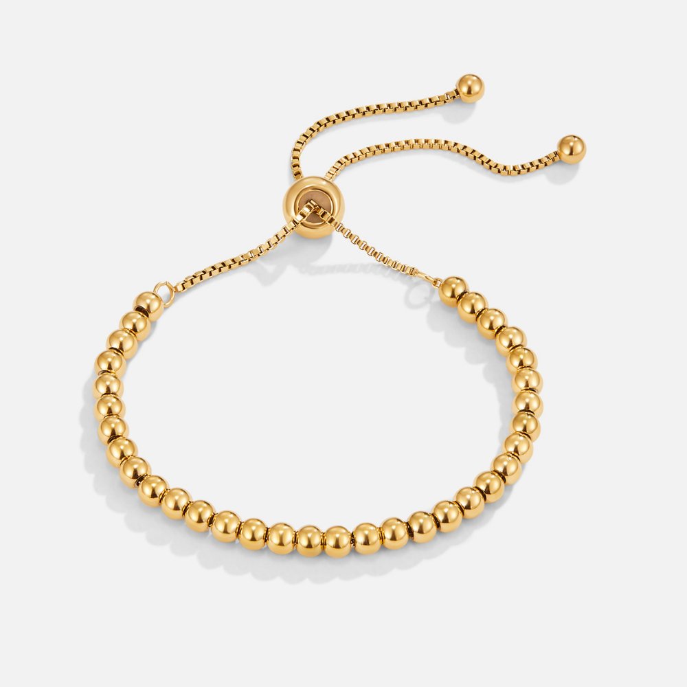 Niloya Kralen Gouden Armband