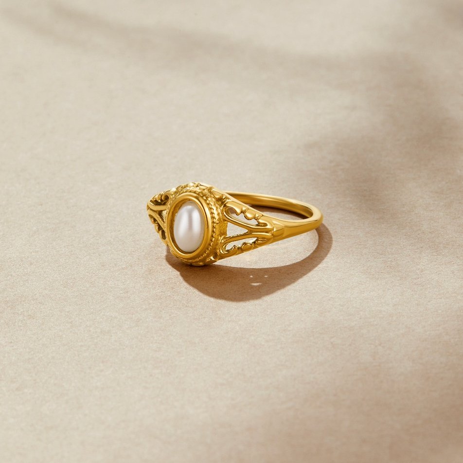 Vintage Koninklijke Parel Ring