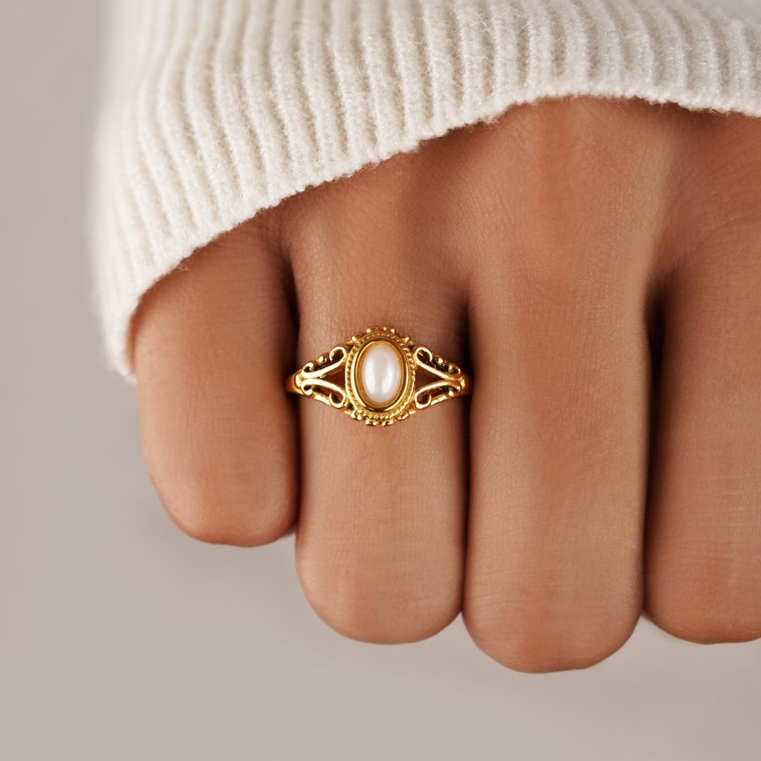 Vintage Koninklijke Parel Ring